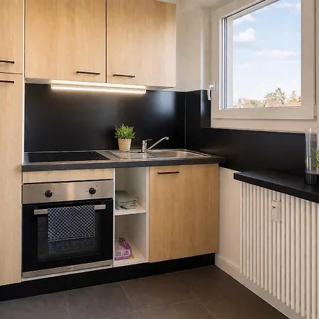 26 M2 A - Terrasse & Stationnement - Acces Uha & Tram Apartment Mulhouse